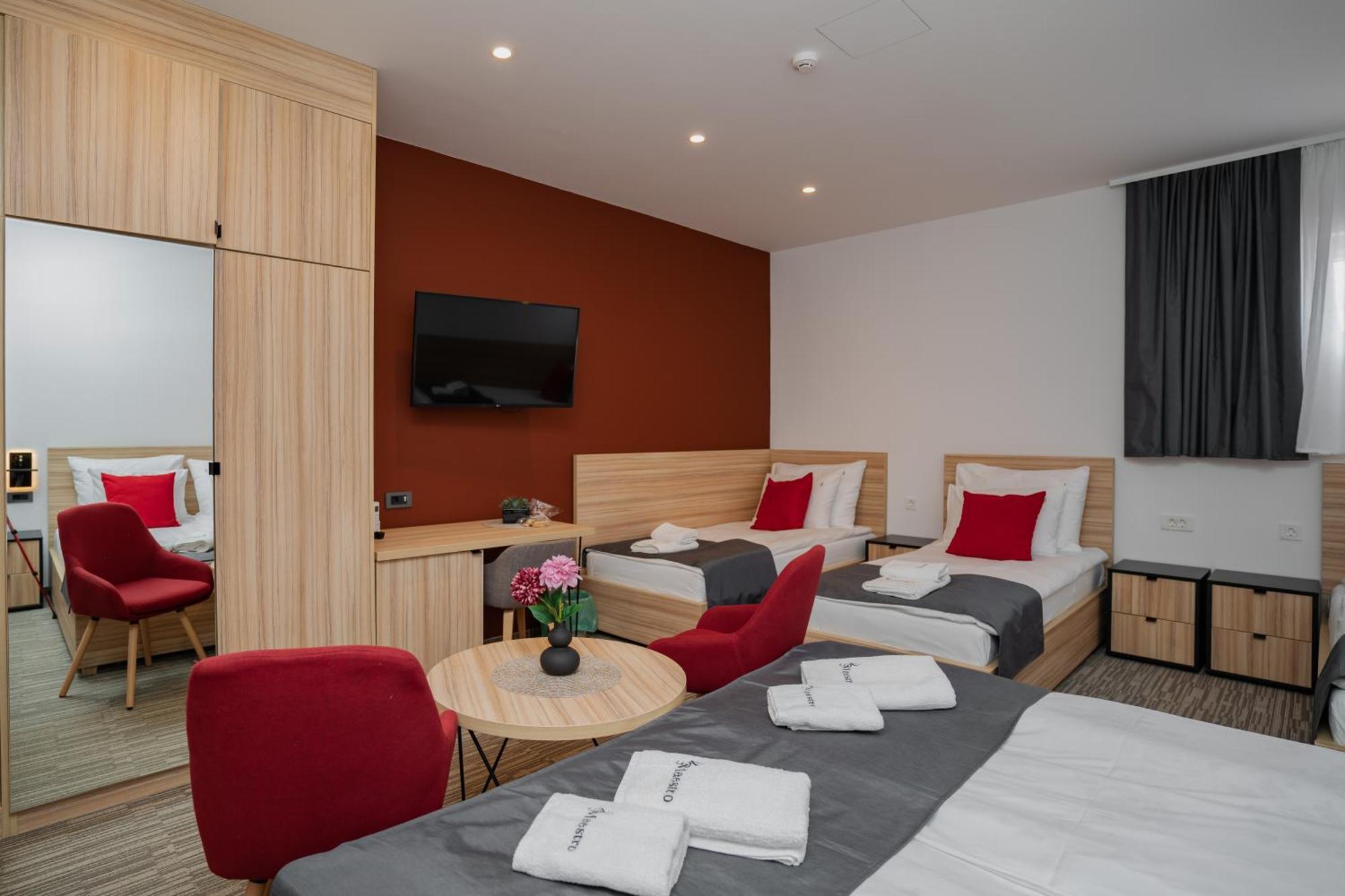 Maestro - Rooms & Restaurant Vukovar Værelse billede